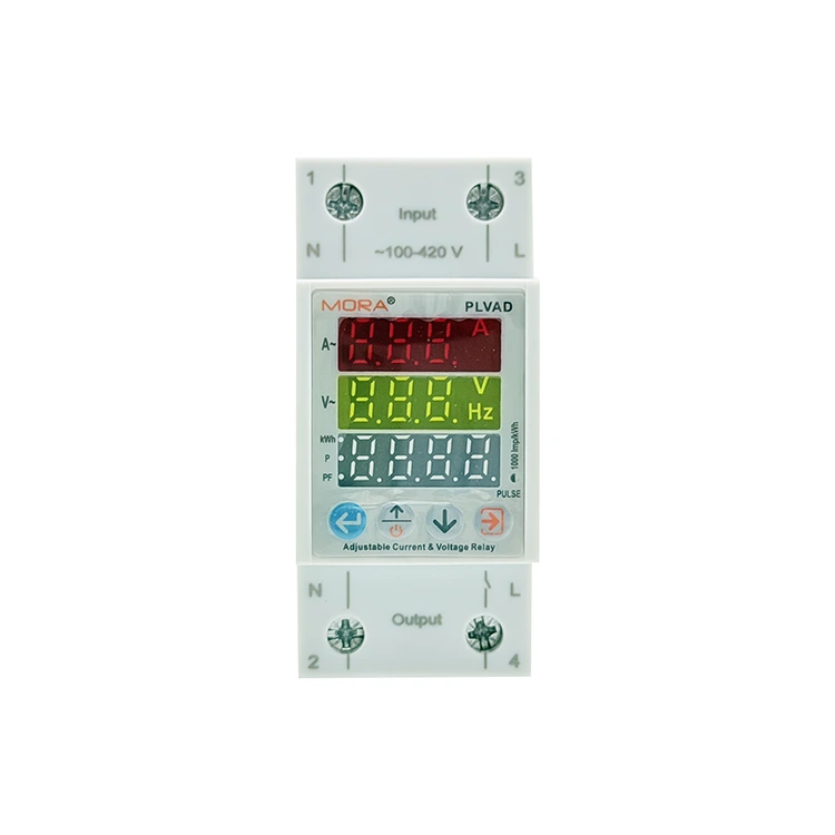 محافظ ولتاژ دیجیتال 2P نوع C با نمایشگر سه گانه