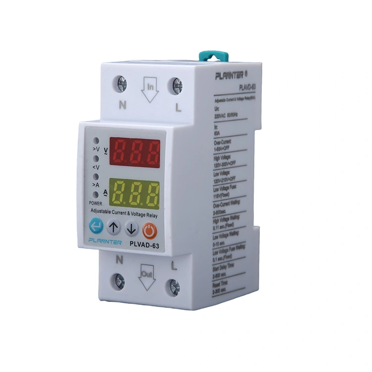محافظ جریان ولتاژ قابل تنظیم 63A