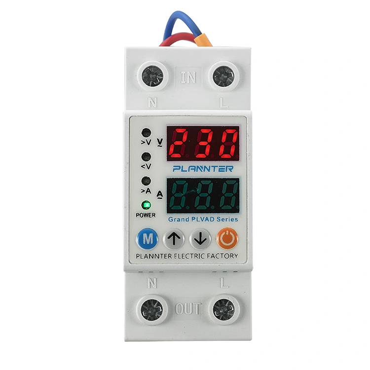 محافظ ولتاژ نمایشگر دوگانه